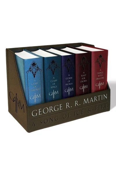 A Game of Thrones / A Clash of Kings / A Storm of Swords / A Feast for Crows / A Dance with Dragons (Song of Ice and Fire Series) (A Song of Ice and Fire) Set of 5 books, Pack of 5