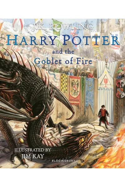 Cover of Harry Potter and the Goblet of Fire: Illustrated Edition