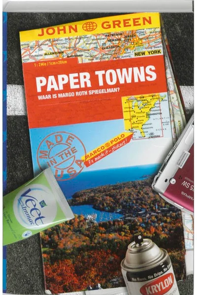 Cover of Paper Towns: waar is Margo Roth Spiegelman?
