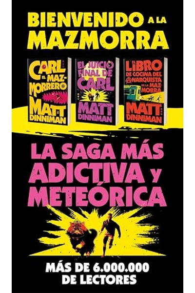 Pack Bienvenido a la mazmorra (Carl el Mazmorrero | El juicio final de Carl | El libro de cocina del anarquista) (Carl el Mazmorrero) (Spanish Edition)
